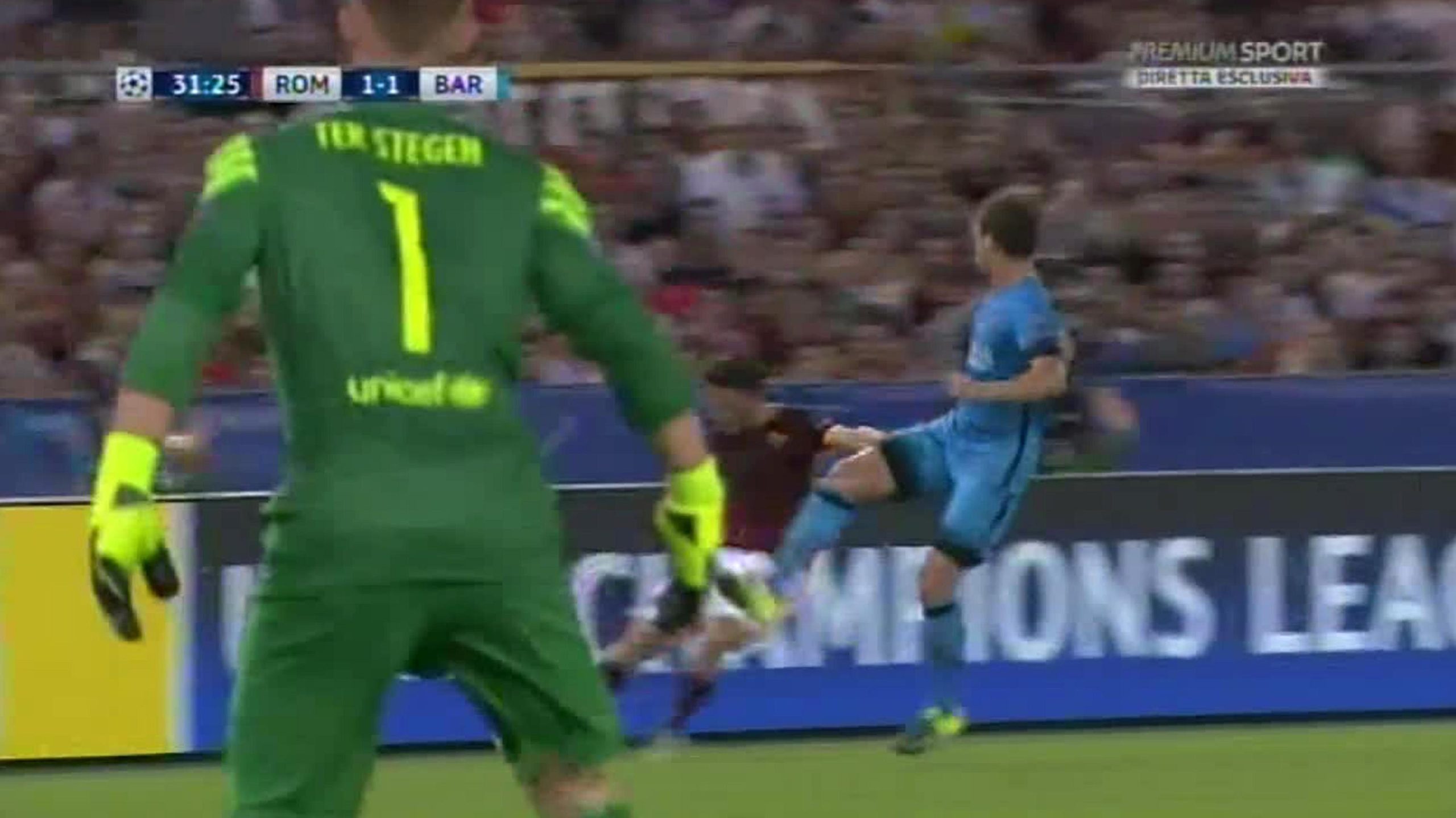 Champions, la guerra dell’Auditel: ecco i dati di Roma e Juve su Mediaset Premium