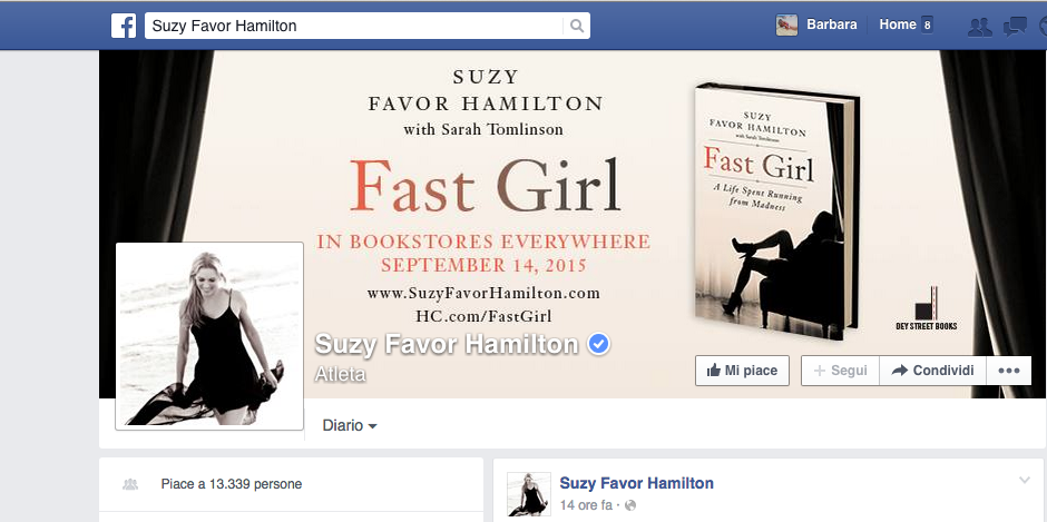 La doppia vita di Suzy Favor Hamilton: da olimpionica a escort La doppia vita di Suzy Favor Hamilton: da olimpionica a escort