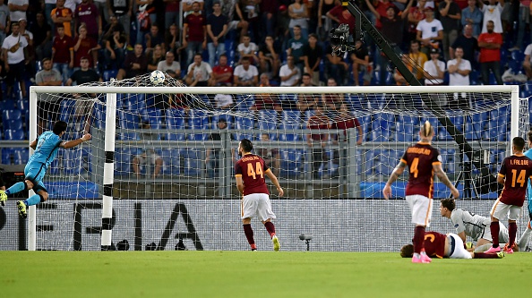 Roma-Barcellona 1-1: Florenzi illumina la notte di Suarez