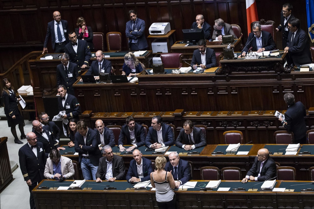 Esodati: la Lega occupa i banchi del Governo