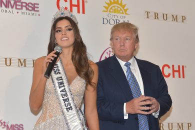 Donald Trump cede Miss Universo