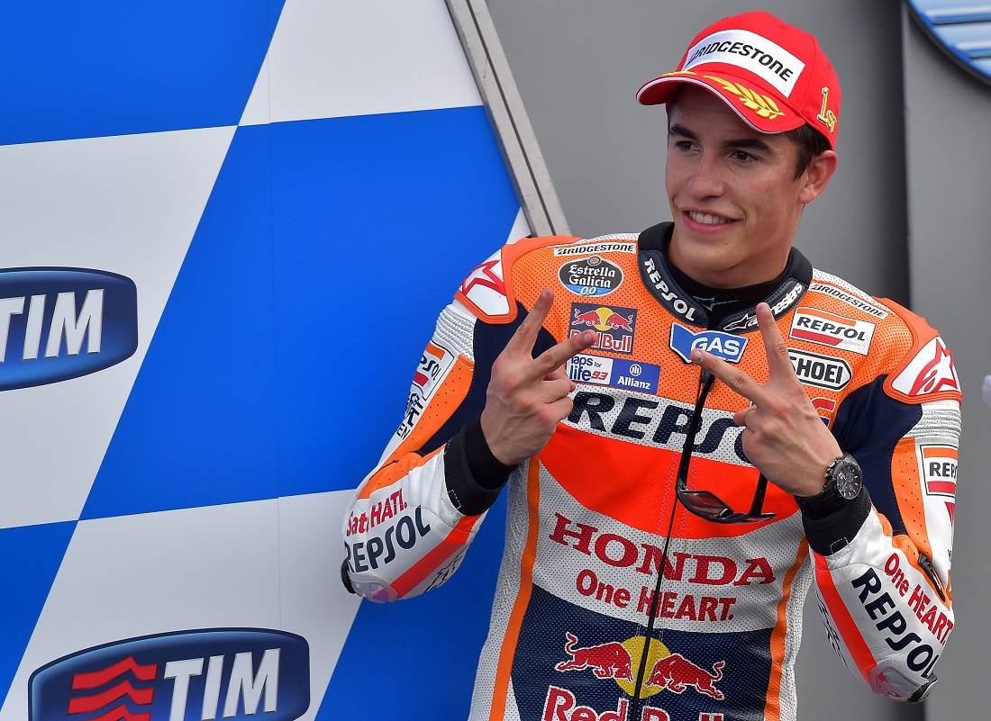 Gp San Marino: vince Marquez, crolla Lorenzo e Rossi allunga Gp San Marino: vince Marquez, crolla Lorenzo e Rossi allunga