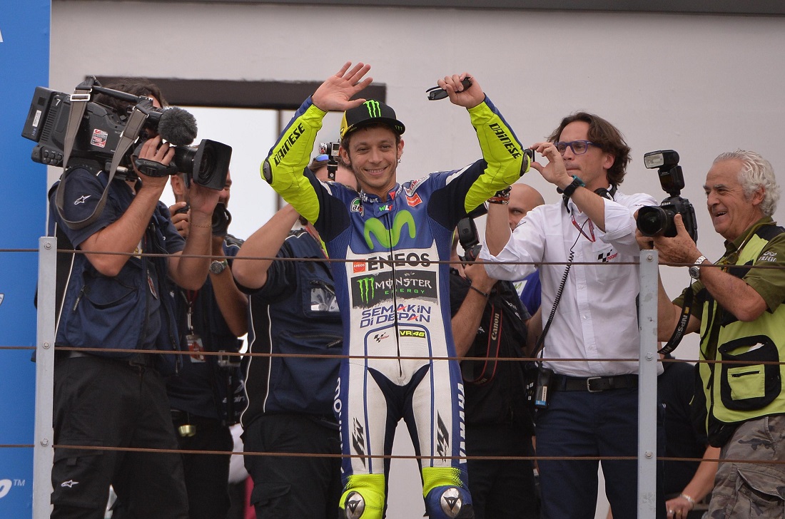 Gp San Marino: vince Marquez, crolla Lorenzo e Rossi allunga Gp San Marino: vince Marquez, crolla Lorenzo e Rossi allunga