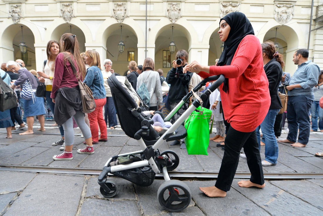 Marcia degli Uomini Scalzi: le foto Marcia degli Uomini Scalzi: le foto