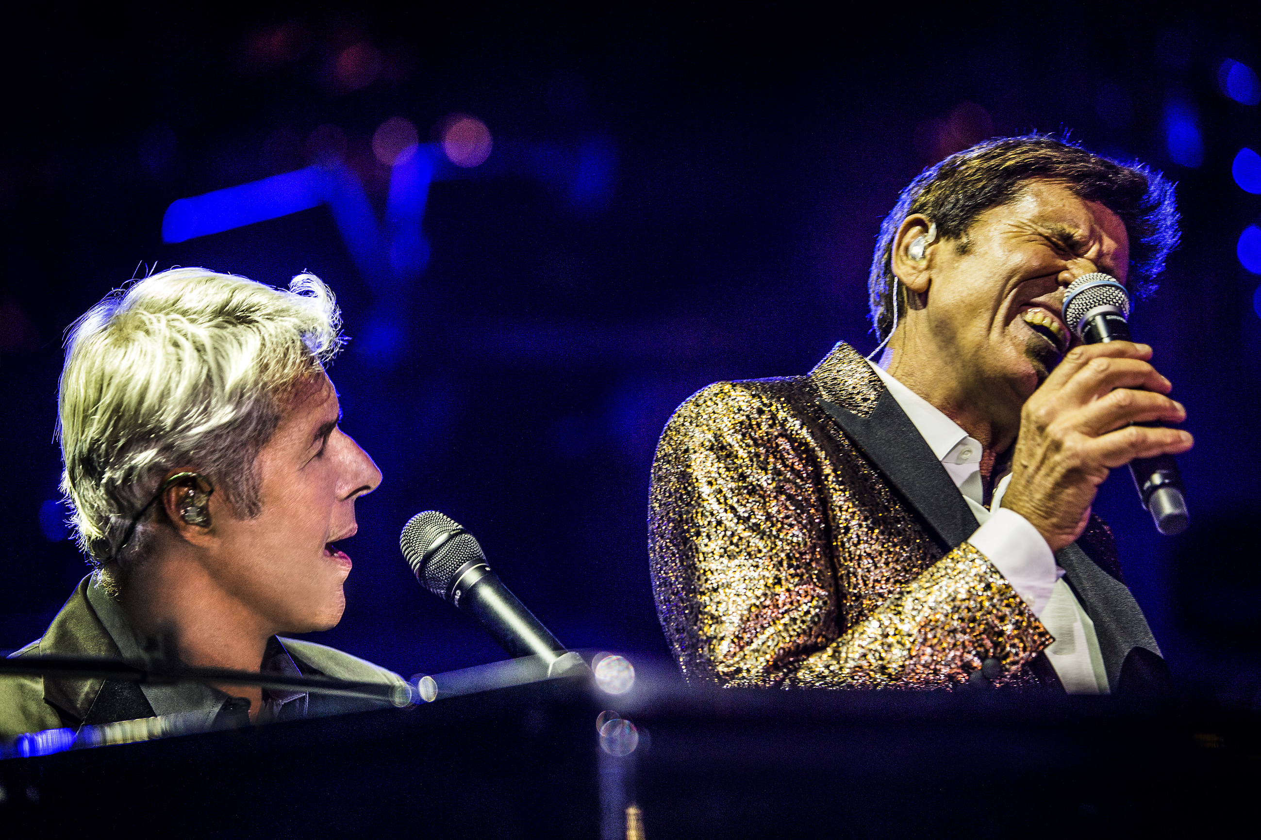 Baglioni-Morandi: le immagini del debutto Baglioni-Morandi: le immagini del debutto