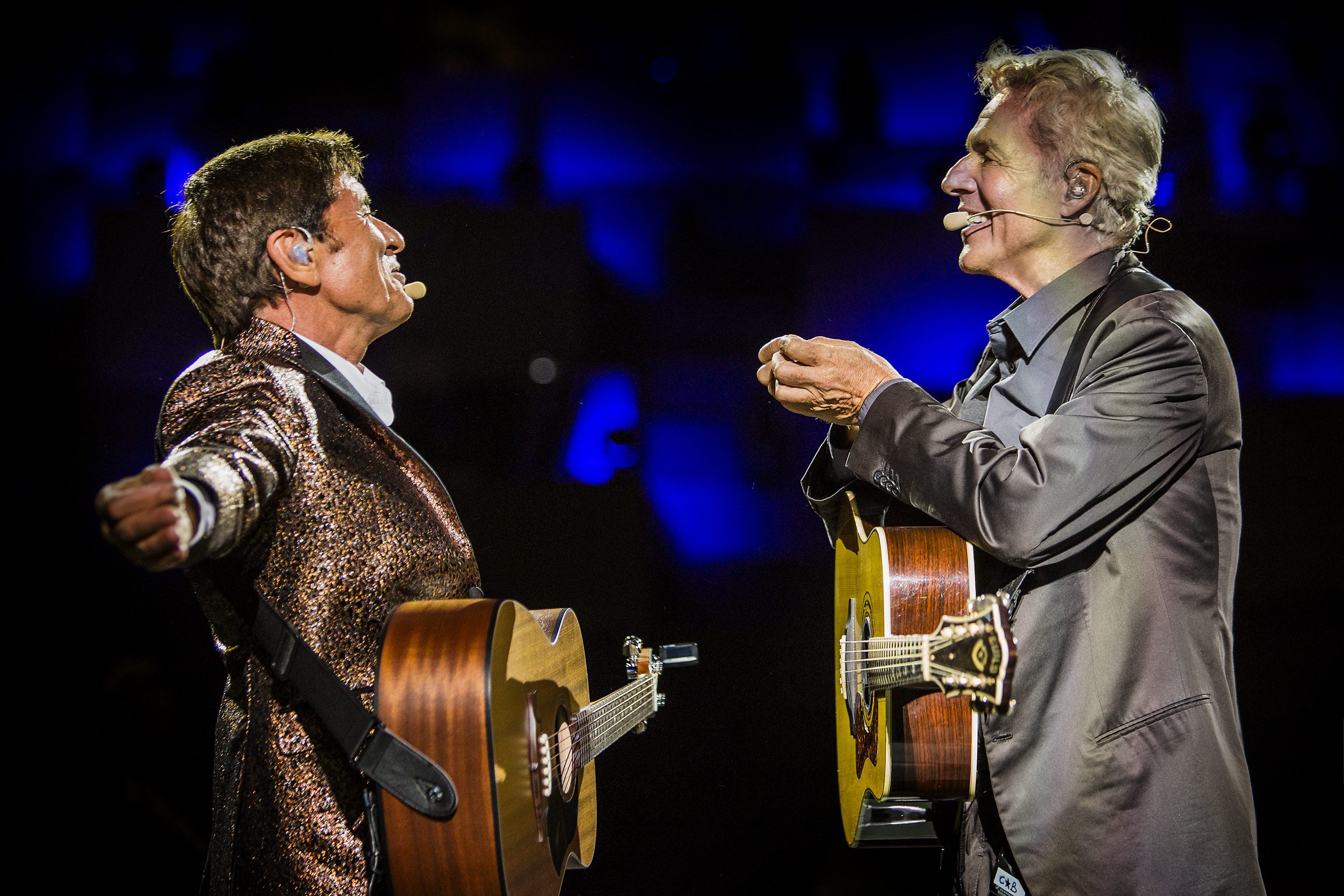 Baglioni-Morandi: le immagini del debutto Baglioni-Morandi: le immagini del debutto