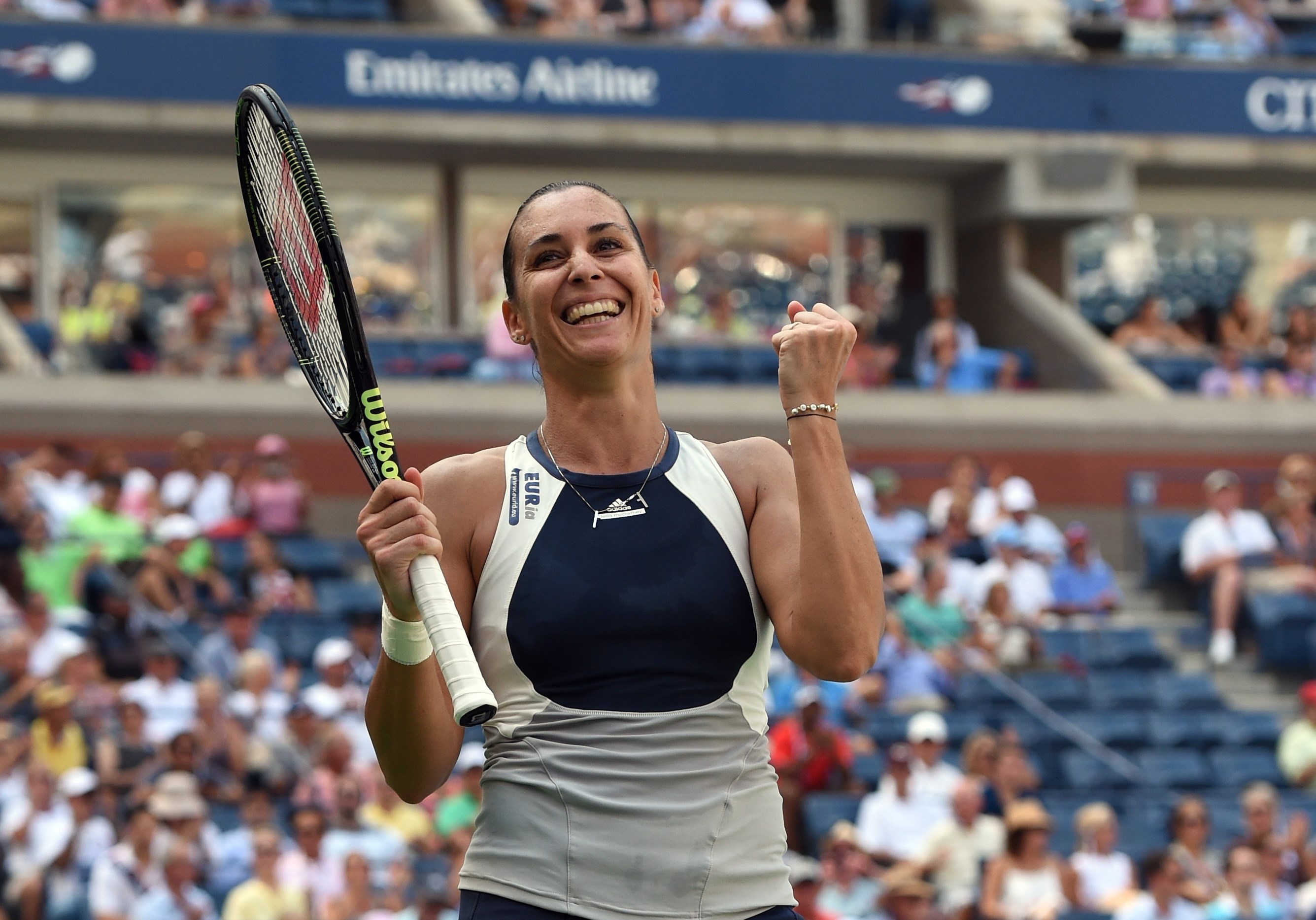 Us Open: Pennetta stellare, Halep sgonfia. E’ finale