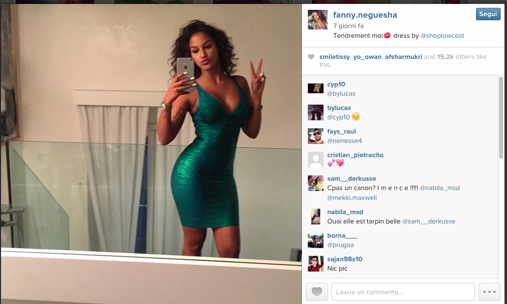 Fanny Neguesha e Lewis Hamilton, flirt in vista? Fanny Neguesha e Lewis Hamilton, flirt in vista?