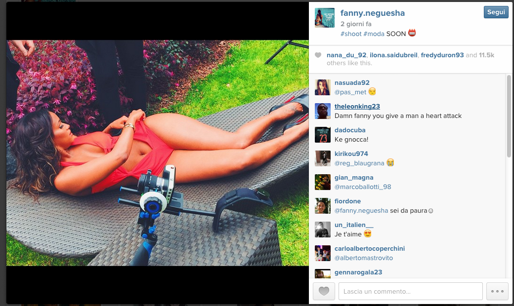 Fanny Neguesha e Lewis Hamilton, flirt in vista? Fanny Neguesha e Lewis Hamilton, flirt in vista?