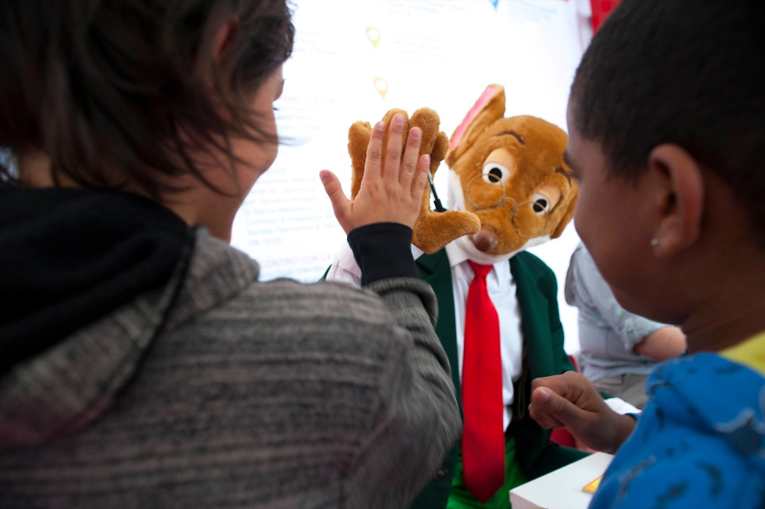 Geronimo Stilton e i suoi giovanissimi fan