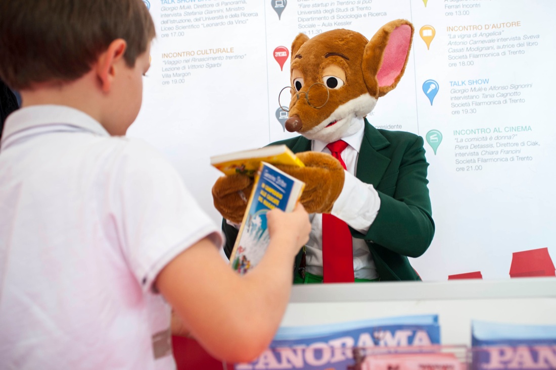 Geronimo Stilton e i suoi giovanissimi fan