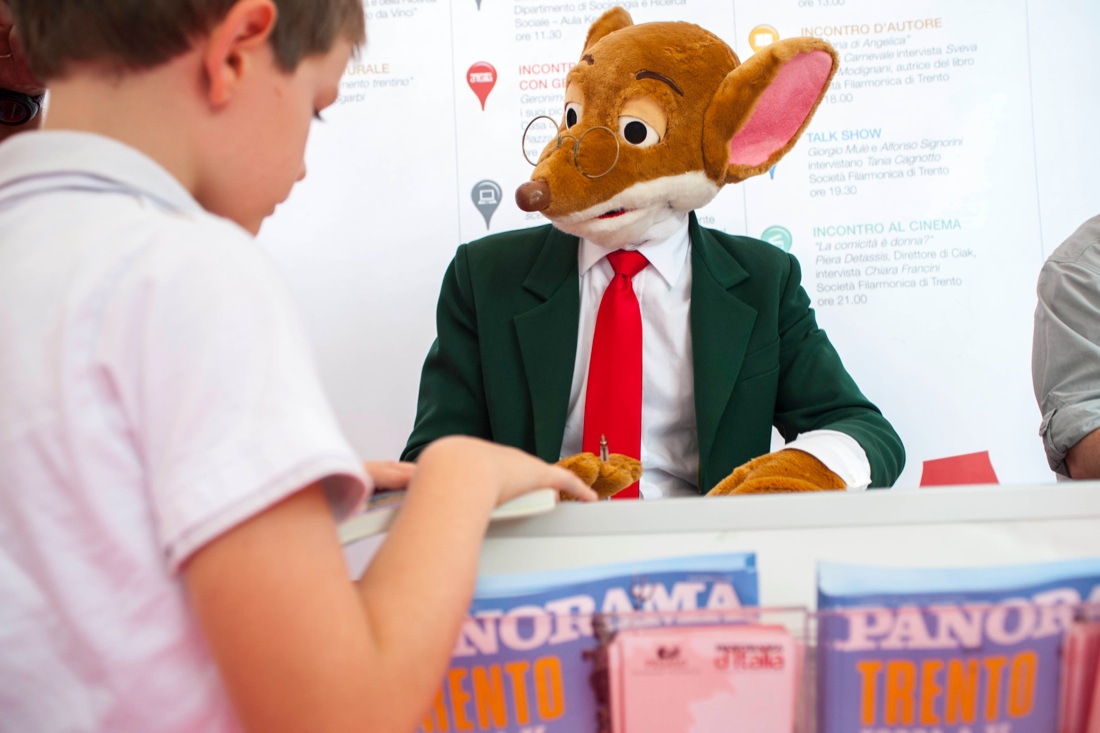 Geronimo Stilton e i suoi giovanissimi fan