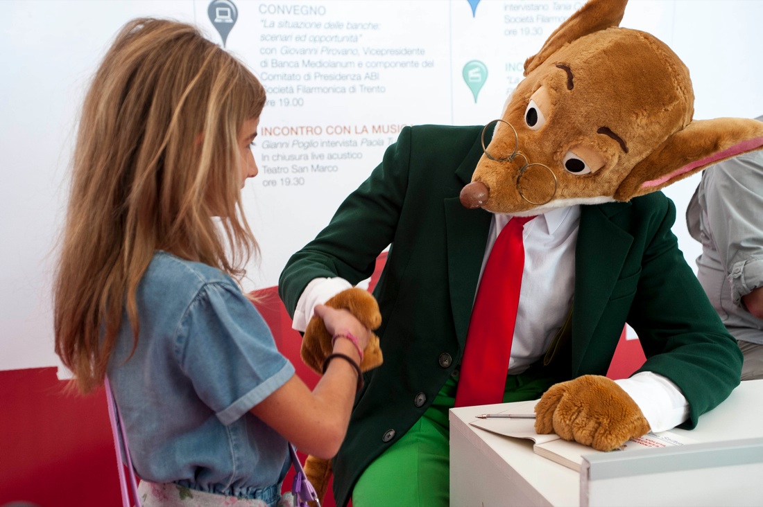 Geronimo Stilton e i suoi giovanissimi fan