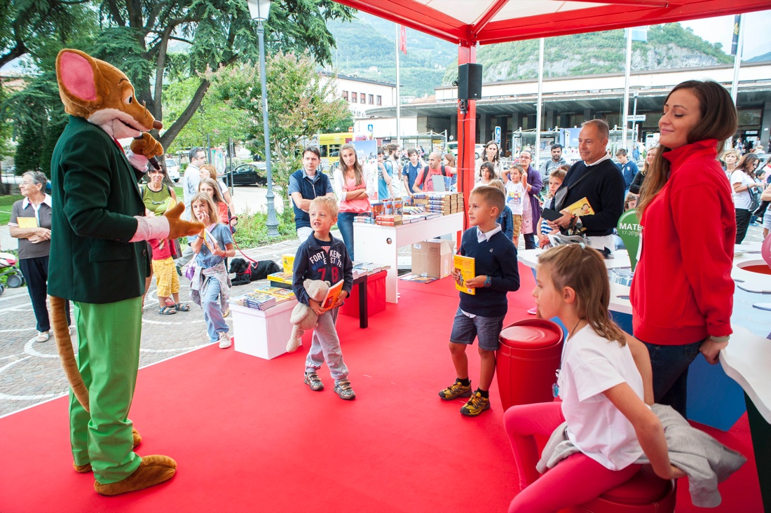 Geronimo Stilton e i suoi giovanissimi fan