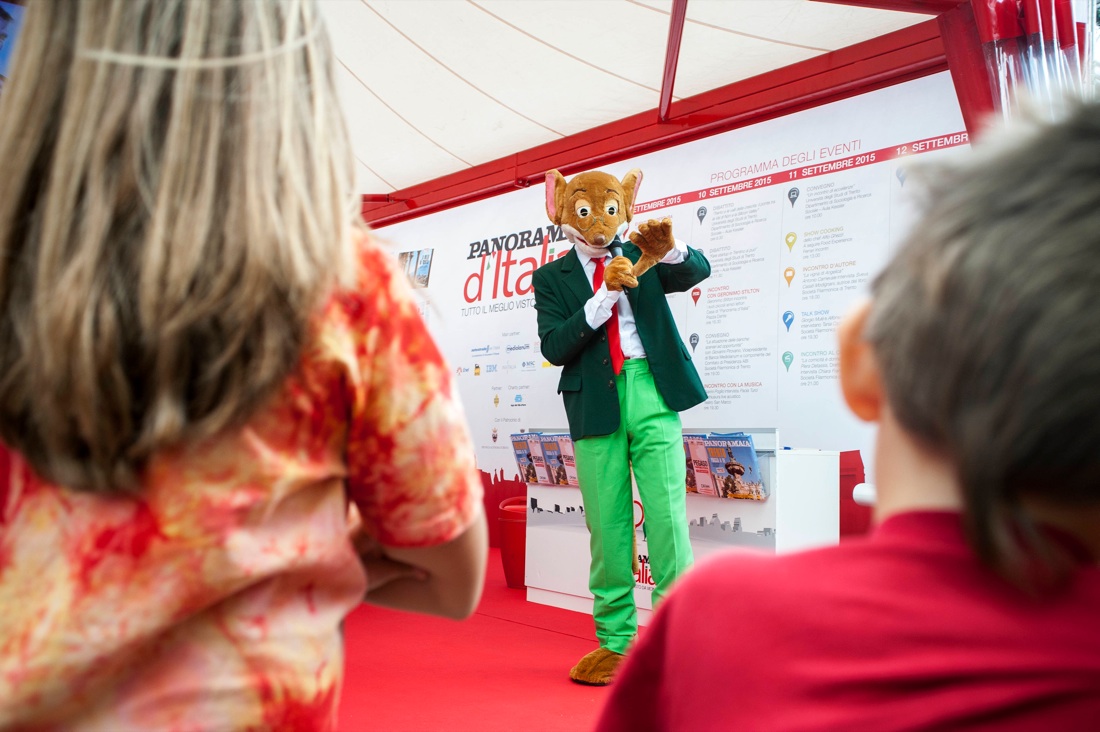 Geronimo Stilton e i suoi giovanissimi fan