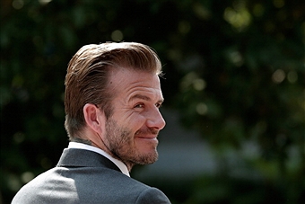 David Beckham goes to Hollywood