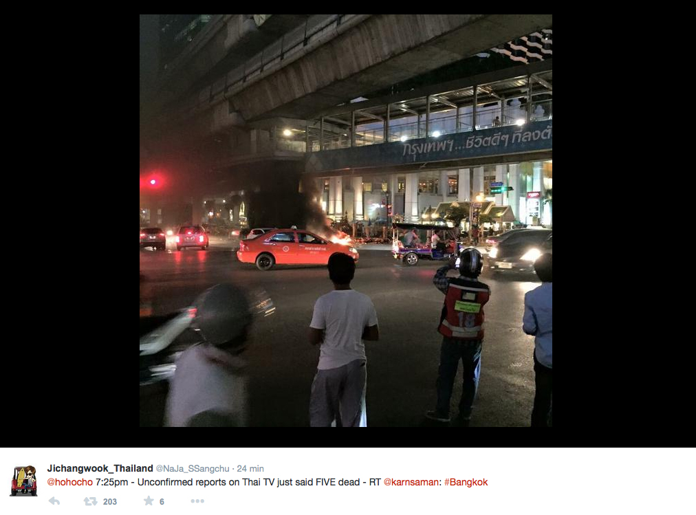 Pista separatista per la strage di Bangkok