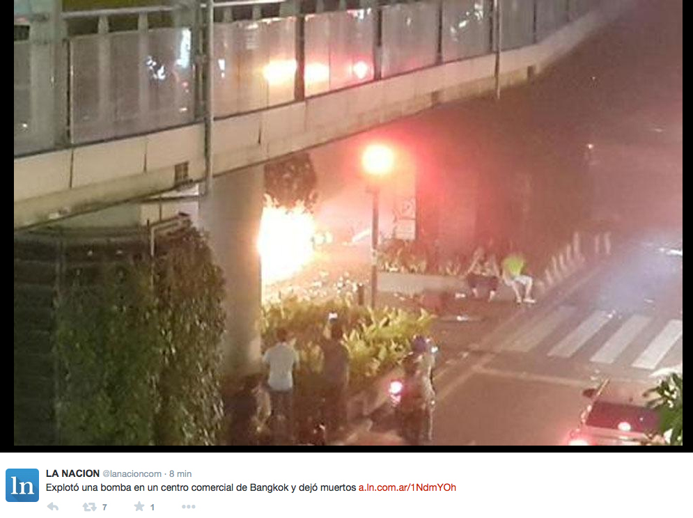 Pista separatista per la strage di Bangkok