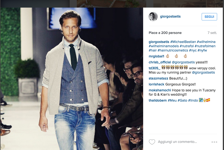 Giorgos, il modello che ha detto no al sesso per il lavoro Giorgos, il modello che ha detto no al sesso per il lavoro