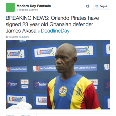 La storia del Benjamin Button del calcio: Akasa ha 23 anni, ma in verità…