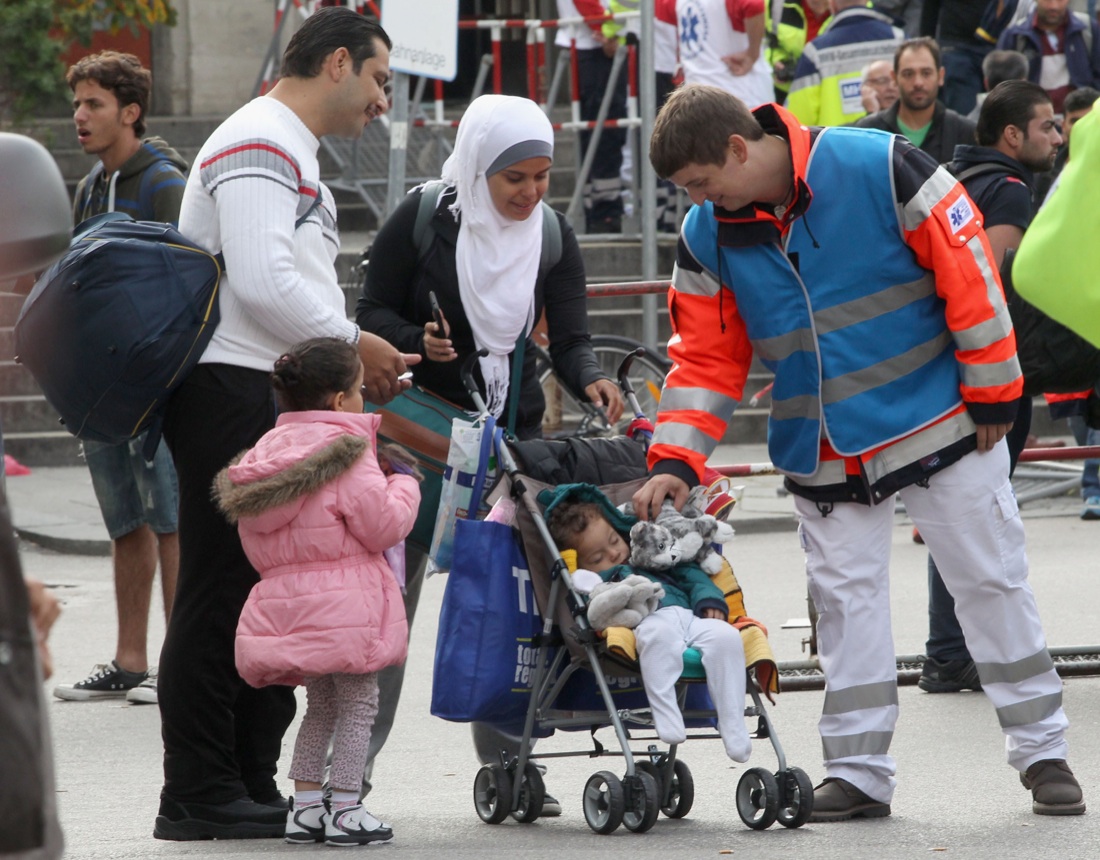 I rifugiati al confine fra Grecia e Macedonia – Foto