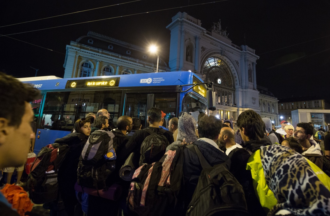 I rifugiati al confine fra Grecia e Macedonia – Foto