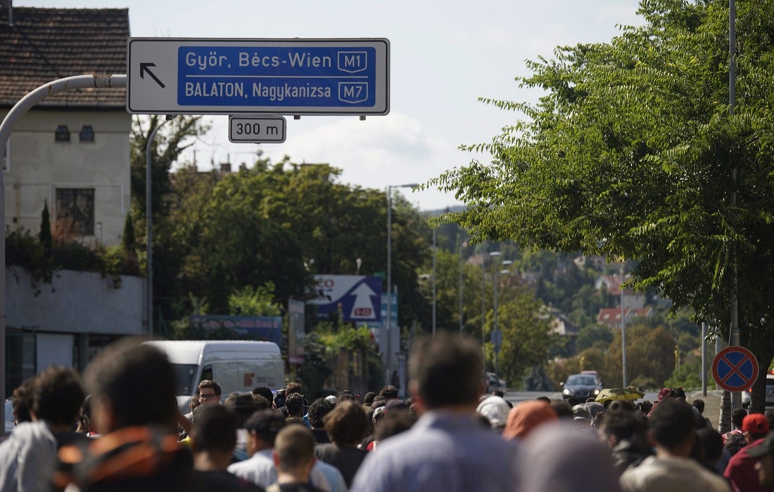 I rifugiati al confine fra Grecia e Macedonia – Foto