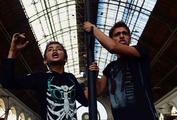 I rifugiati al confine fra Grecia e Macedonia – Foto