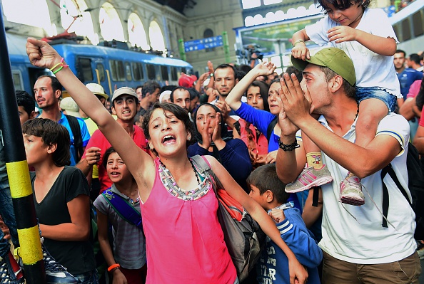 I rifugiati al confine fra Grecia e Macedonia – Foto