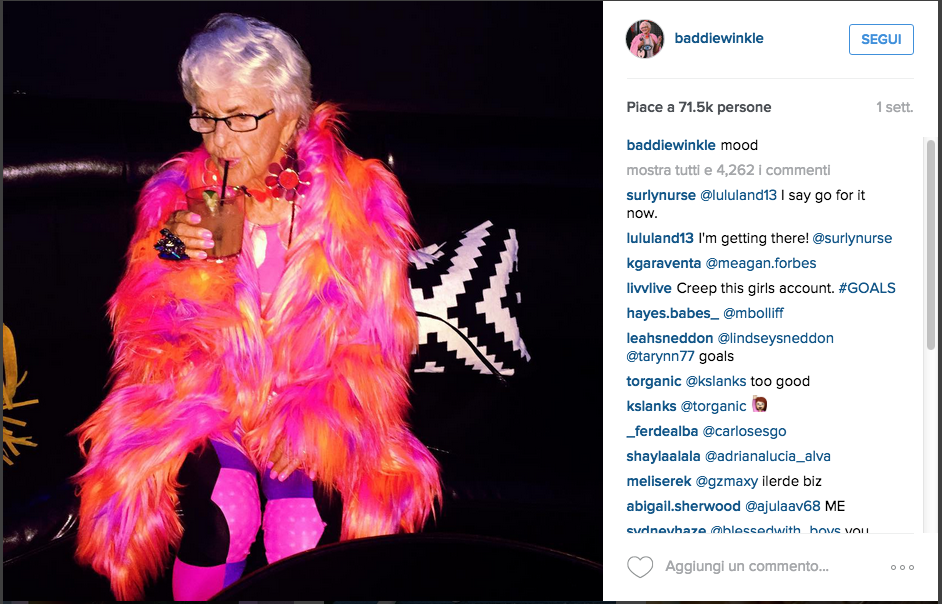 Baddie Winkle: la star di Instagram che fa impazzire Miley Cyrus Baddie Winkle: la star di Instagram che fa impazzire Miley Cyrus
