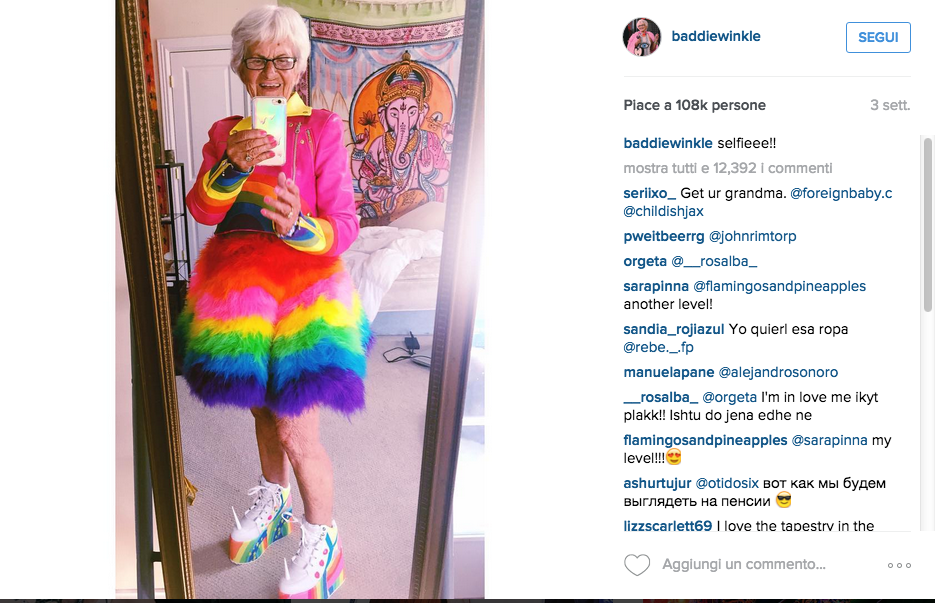 Baddie Winkle: la star di Instagram che fa impazzire Miley Cyrus Baddie Winkle: la star di Instagram che fa impazzire Miley Cyrus