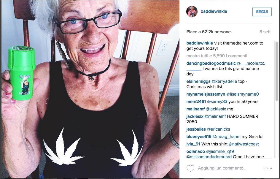 Baddie Winkle: la star di Instagram che fa impazzire Miley Cyrus Baddie Winkle: la star di Instagram che fa impazzire Miley Cyrus