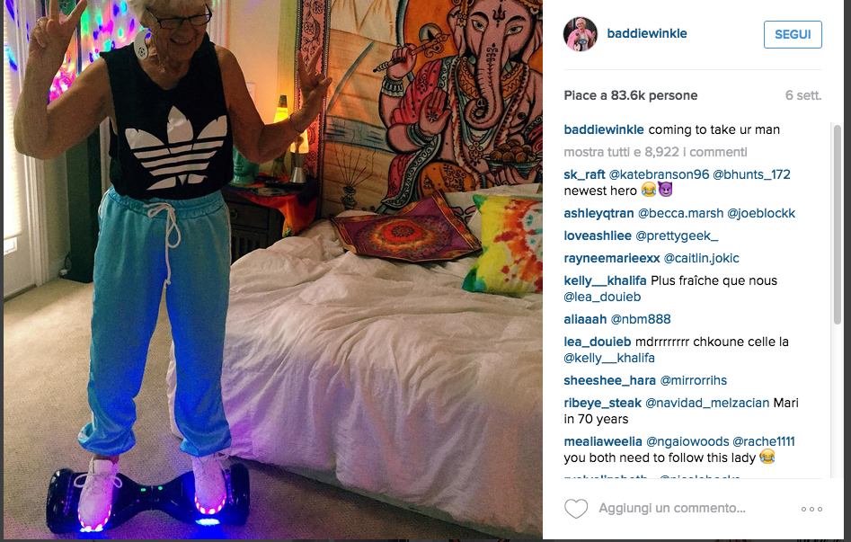 Baddie Winkle: la star di Instagram che fa impazzire Miley Cyrus Baddie Winkle: la star di Instagram che fa impazzire Miley Cyrus