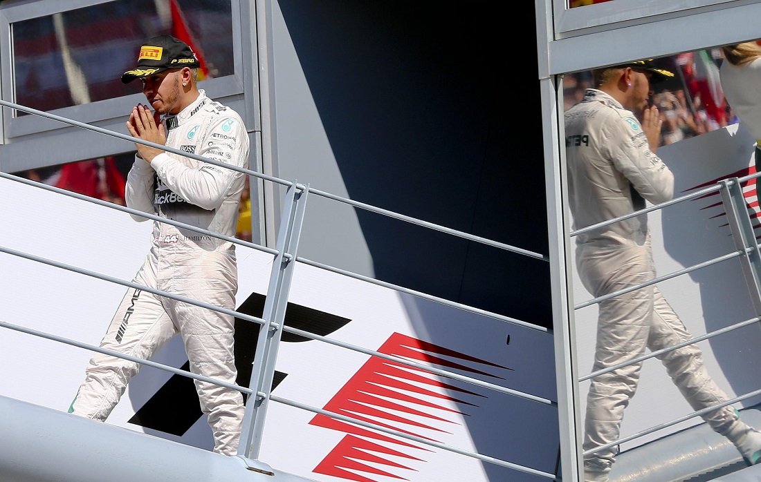 Gp Italia: Monza sotto scacco per la pressione della gomma di Hamilton