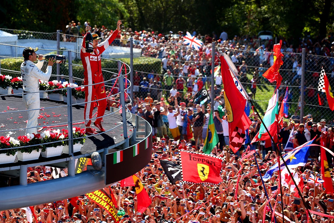 Gp Italia: Hamilton conquista Monza. Ferrari seconda con Vettel