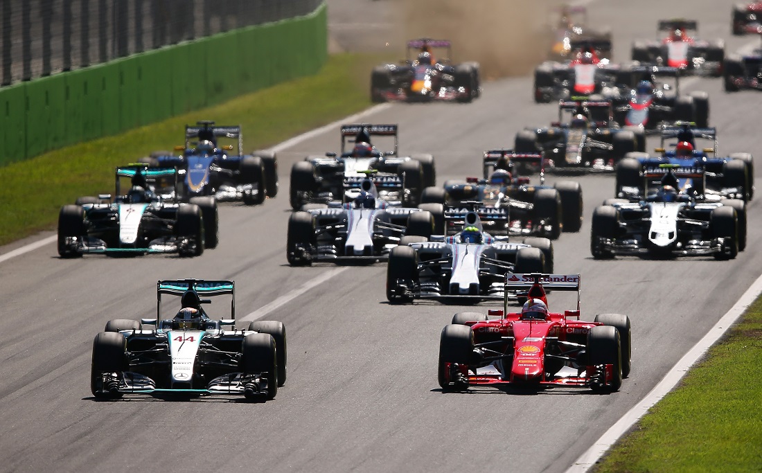 Gp Italia: Hamilton conquista Monza. Ferrari seconda con Vettel