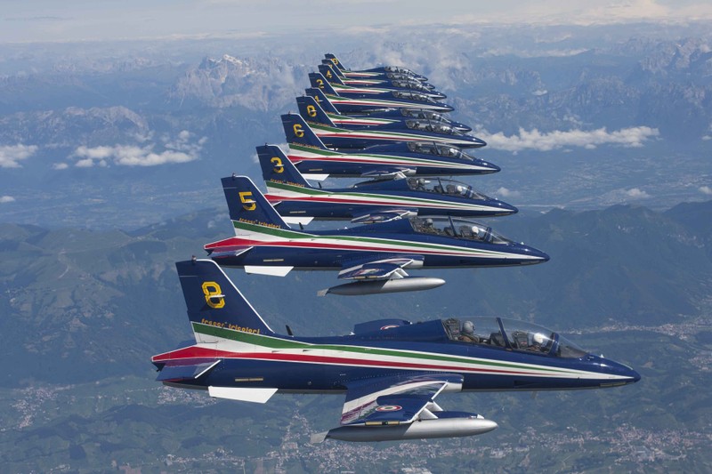 Le Frecce Tricolori compiono 55 anni Le Frecce Tricolori compiono 55 anni