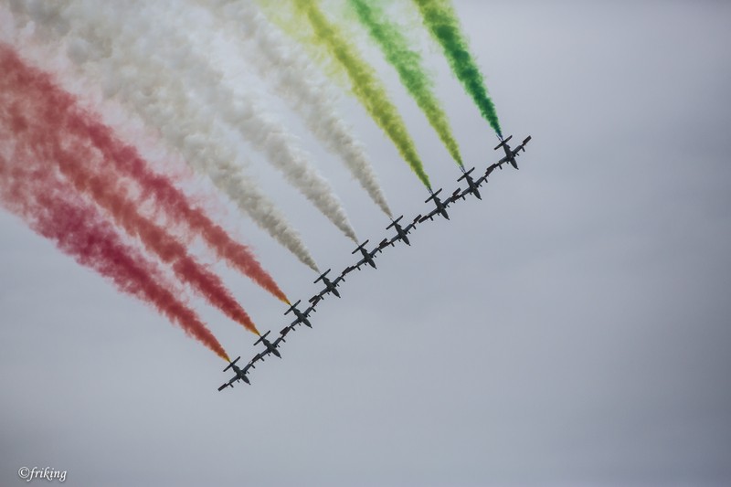 Le Frecce Tricolori compiono 55 anni Le Frecce Tricolori compiono 55 anni