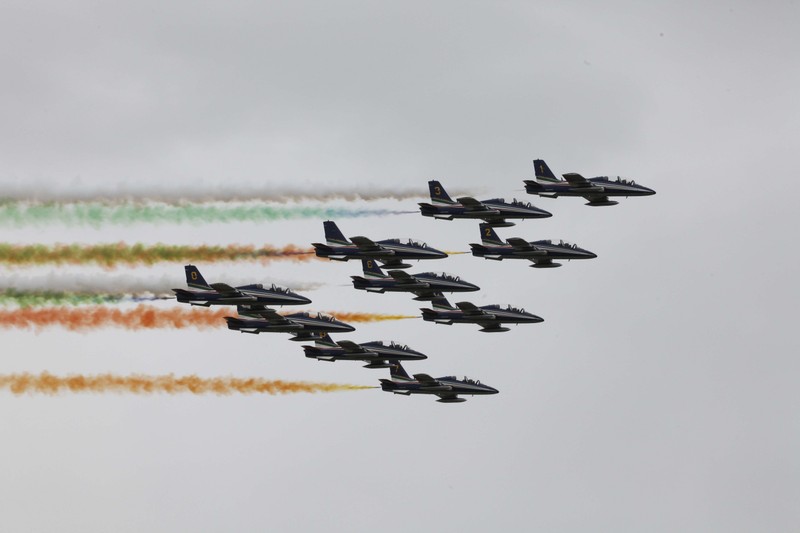 Le Frecce Tricolori compiono 55 anni Le Frecce Tricolori compiono 55 anni
