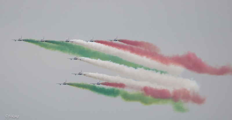 Le Frecce Tricolori compiono 55 anni Le Frecce Tricolori compiono 55 anni