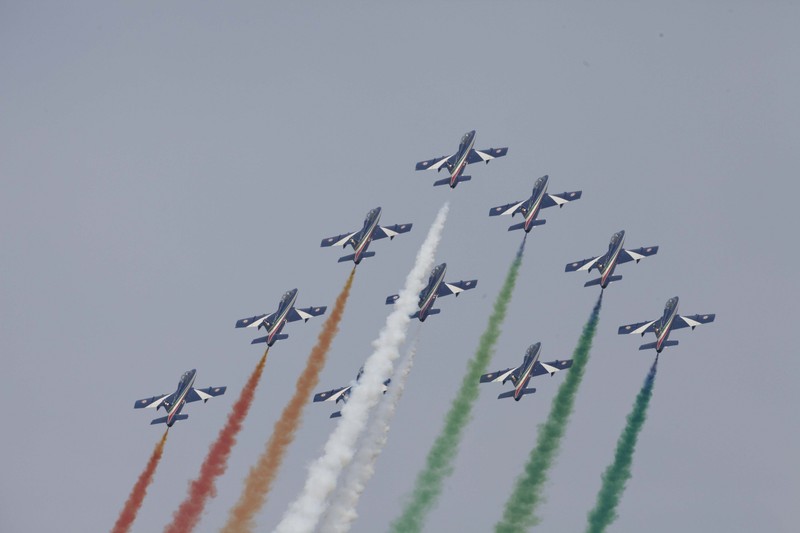 Le Frecce Tricolori compiono 55 anni Le Frecce Tricolori compiono 55 anni