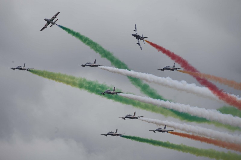 Le Frecce Tricolori compiono 55 anni Le Frecce Tricolori compiono 55 anni