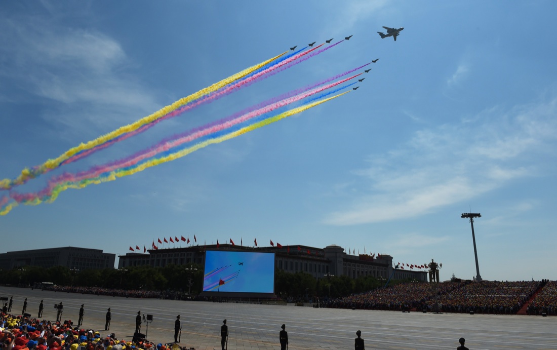 Cina, le foto della grande parata militare Cina, le foto della grande parata militare