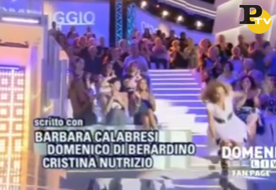 La caduta di Barbara D’Urso a Pomeriggio 5