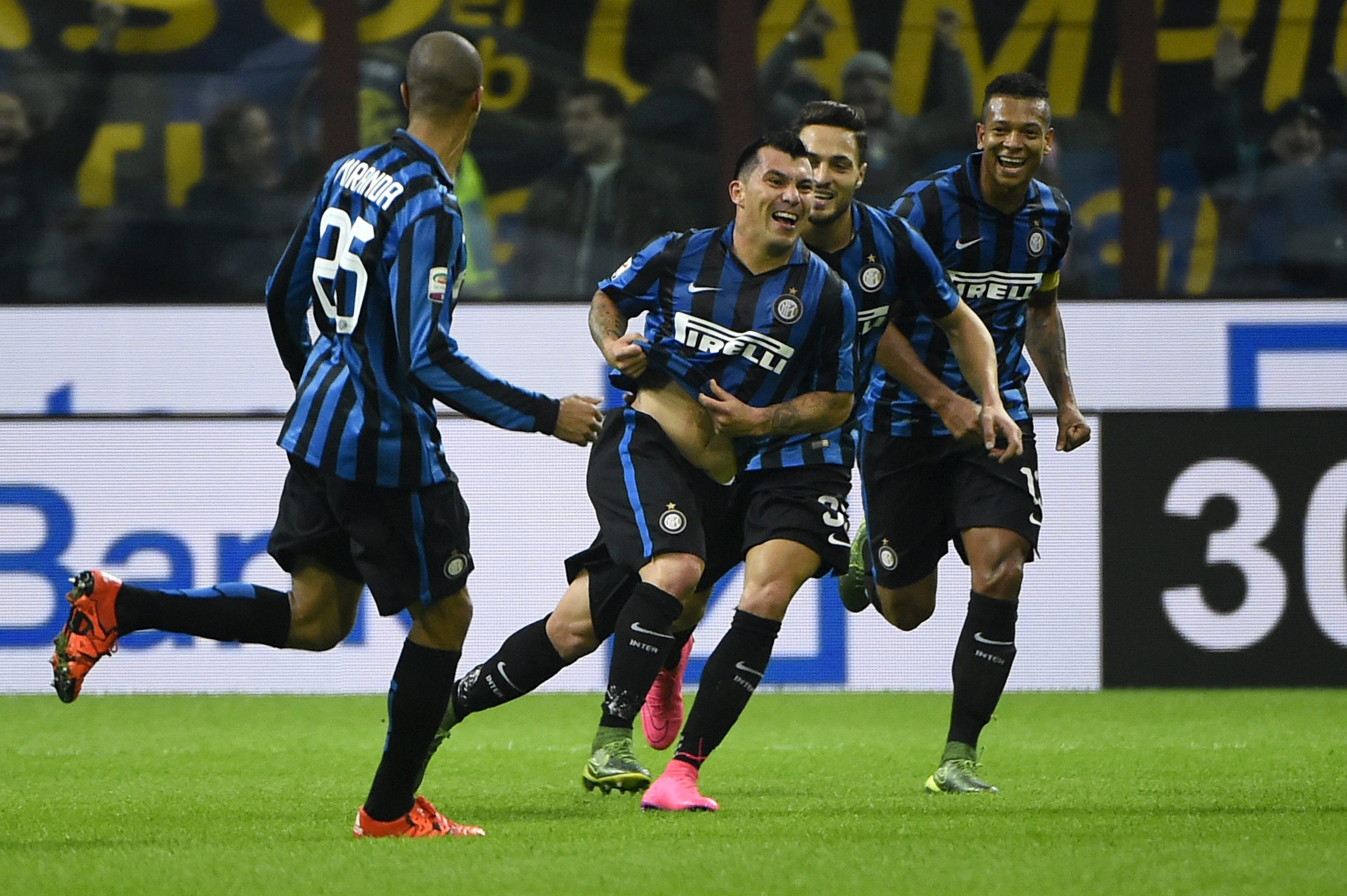 Inter-Roma 1-0, nerazzurri primi in classifica