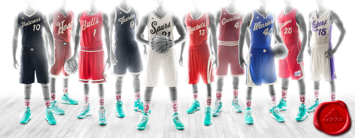 Galleria foto 'Nba: Adidas svela le divise per le partite di Natale 2015' - foto 10
