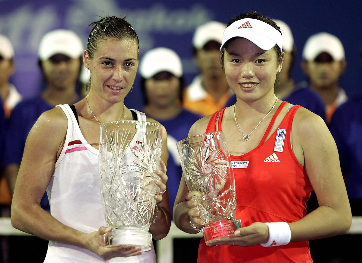 Galleria foto 'Tennis, l’addio della Pennetta: la carriera di Flavia in 20 scatti' - foto 12