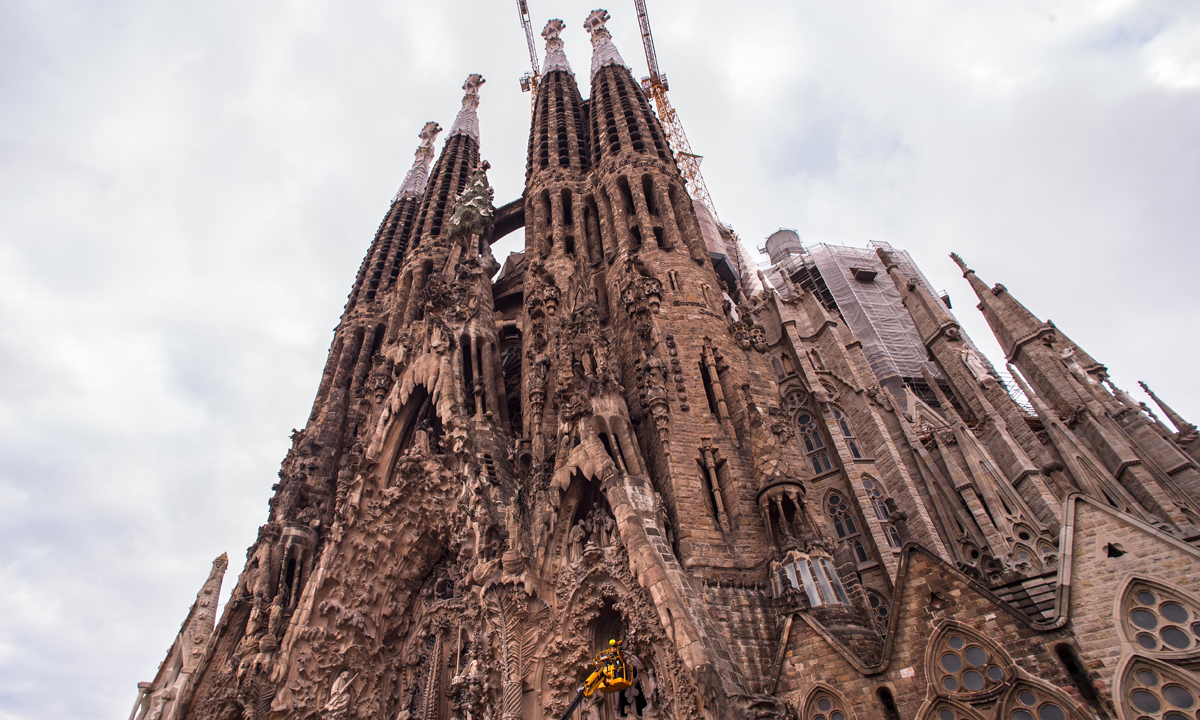 Barcellona, a che punto è la Sagrada Familia – Foto