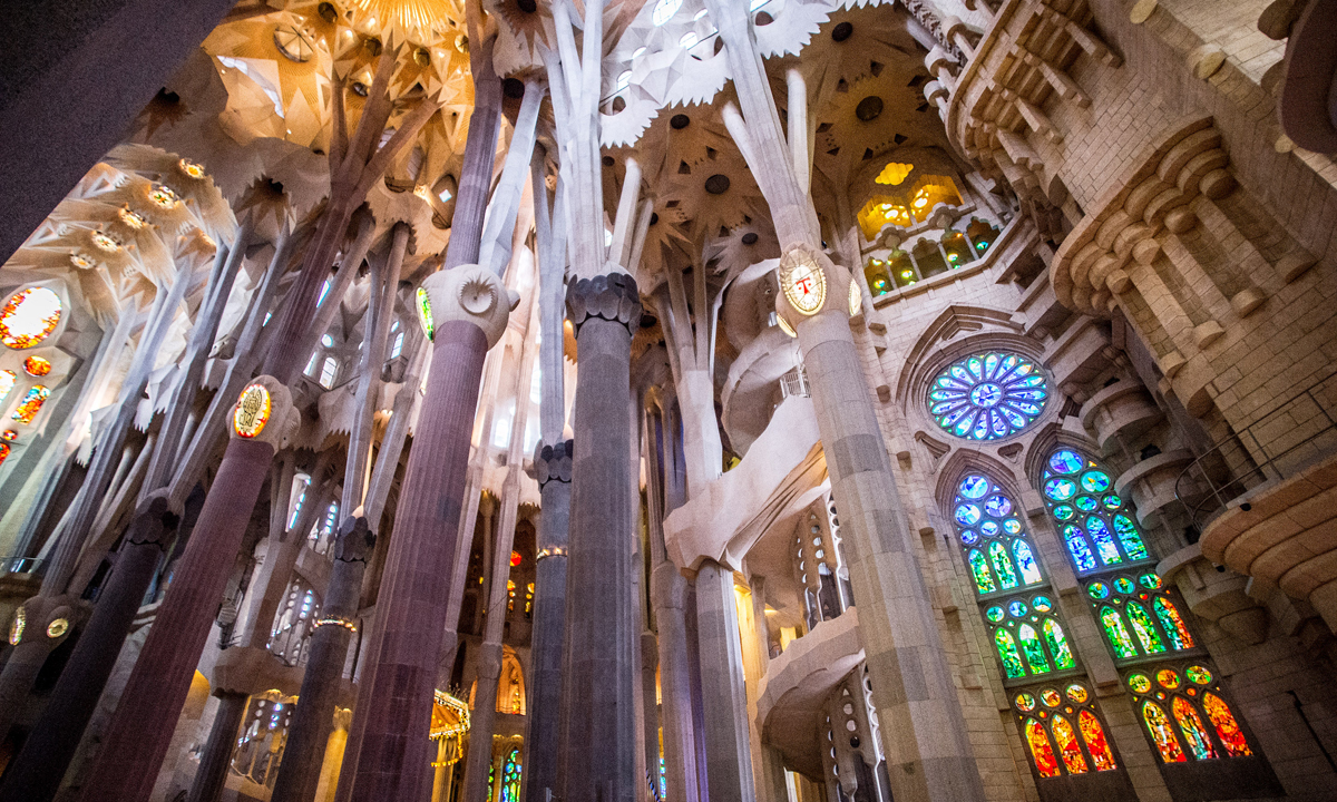 Barcellona, a che punto è la Sagrada Familia – Foto