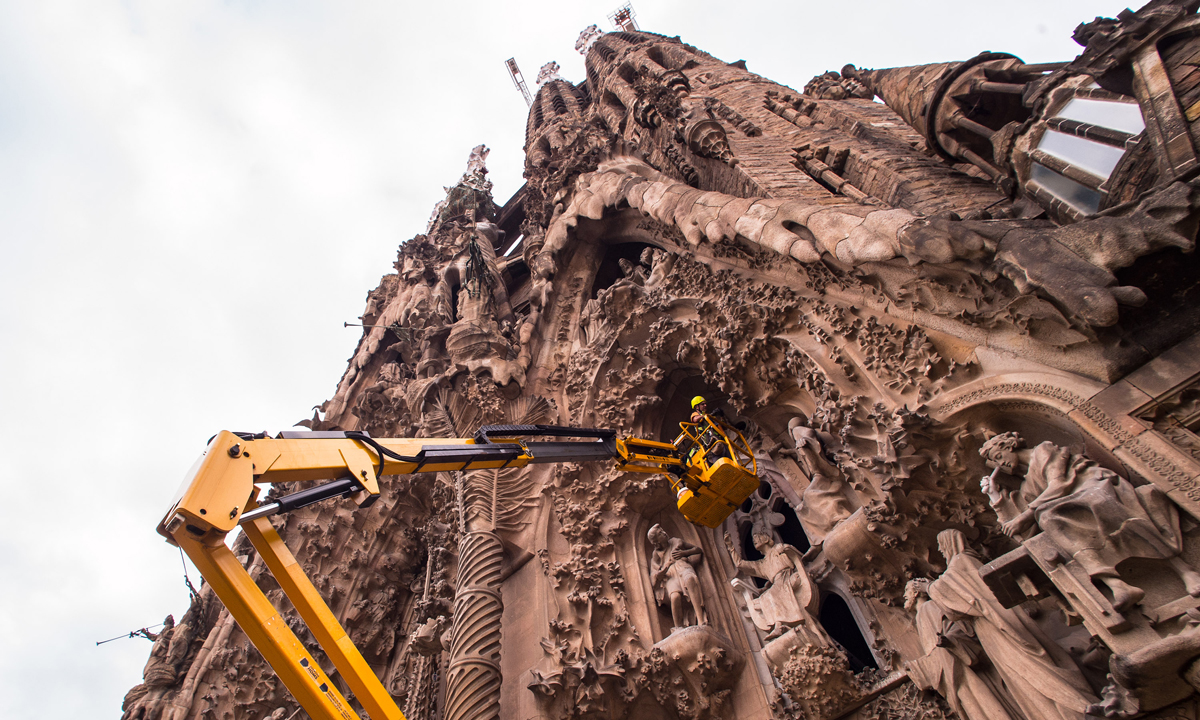 Barcellona, a che punto è la Sagrada Familia – Foto
